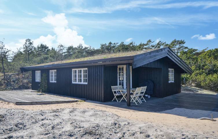 Feriehus for 4 personer, med terrasse i Anholt