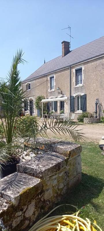 Chambre d’hôte pour 2 personnes, avec vue et jardin à Josnes