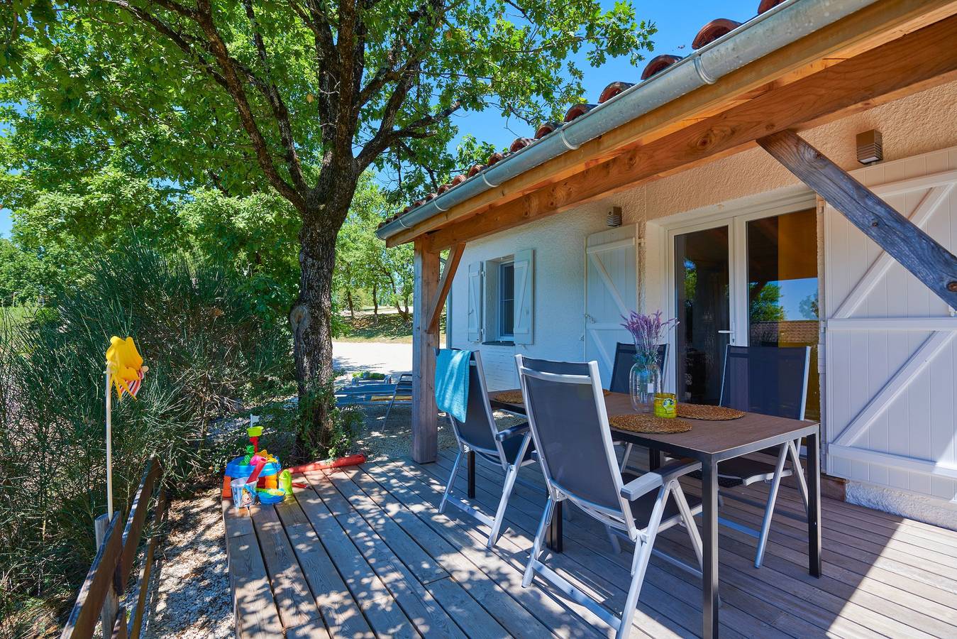 Village des Cigales — Papillon 4p. in Mauroux, Lot