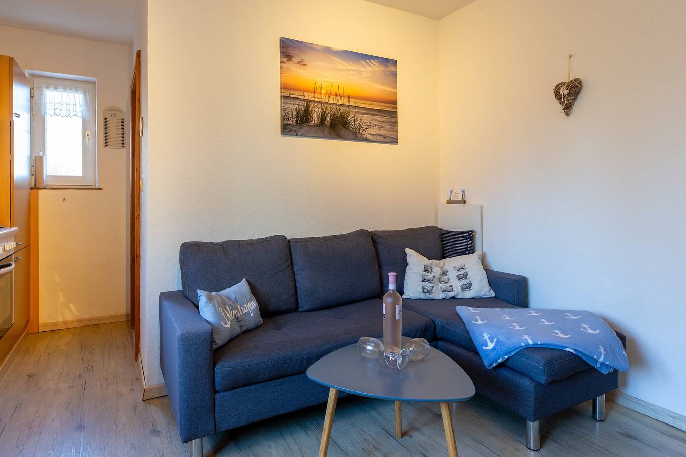 Appartement entier, Appartement "Fewo Seestern" avec jardin partagé et Wi-Fi in Pellworm, Nordseeküste