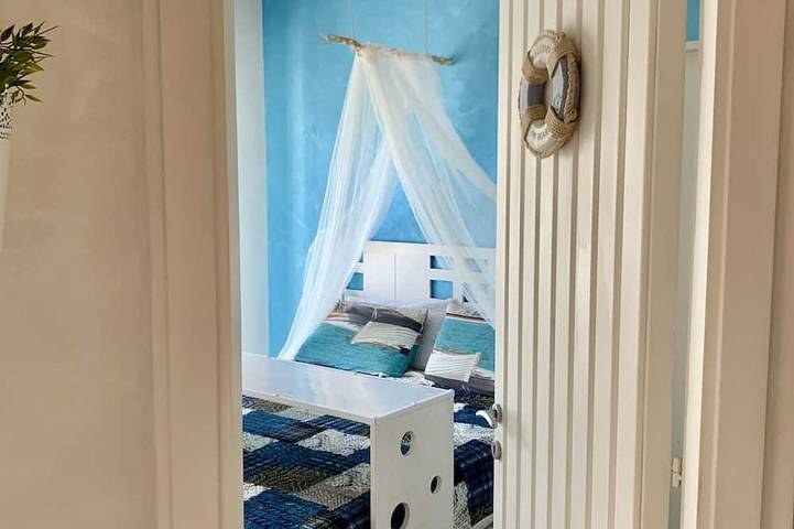 Ganze Wohnung, Apartment mit Meerblick 100 m vom Strand und 200 m von der Fußgängerzone entfernt in Villa Rosa, Martinsicuro