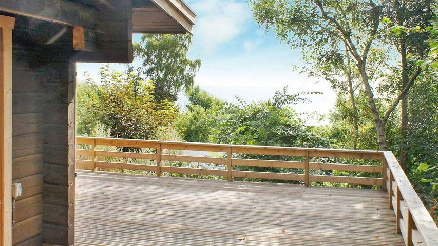 Ferienhaus für 6 Personen, mit Ausblick und Terrasse sowie Sauna in Spodsbjerg