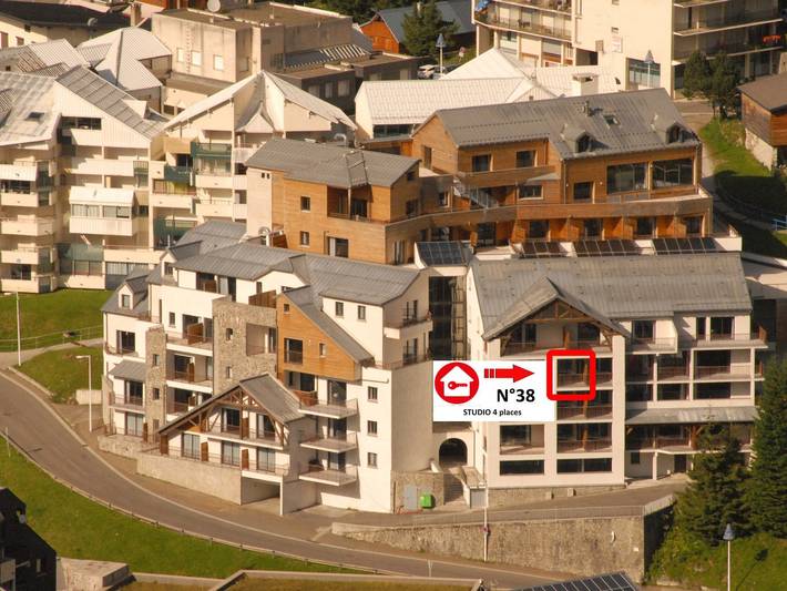 Estudio entero, Estudio en Gourette con terraza, 4 pers, se aceptan mascotas in Gourette, Eaux-Bonnes