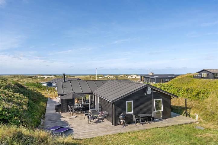 Feriehus for 6 personer, med sauna og terrasse, dyr tillatt i Ringkøbing