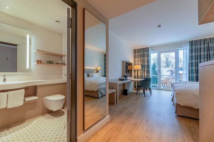 Hotel für 2 Personen, mit Terrasse und Garten sowie Sauna in Zarrentin am Schaalsee - 2
