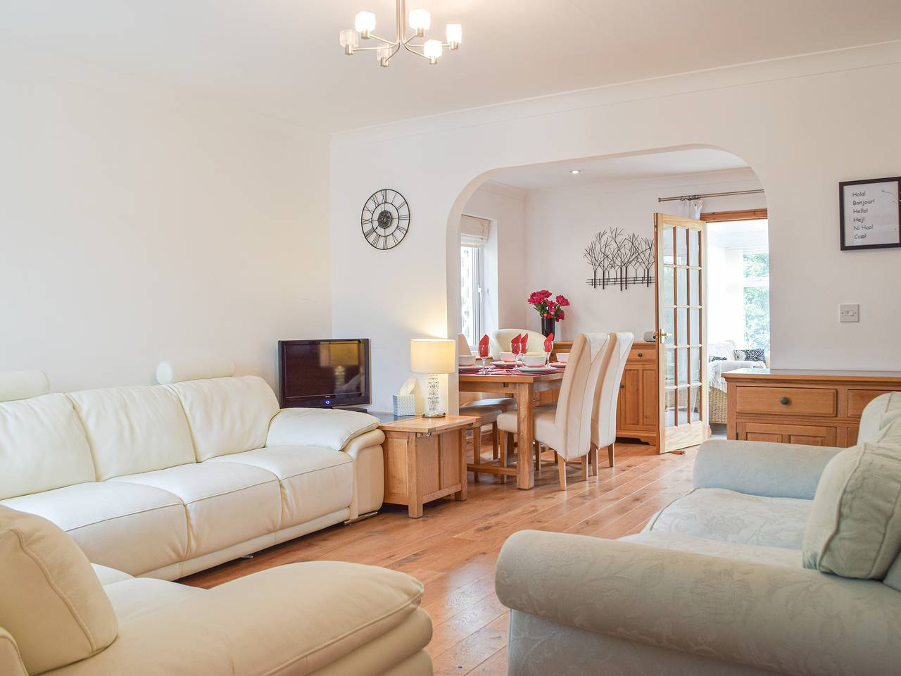 Cottage für 3 Personen mit Garten in Ferryside, Carmarthenshire