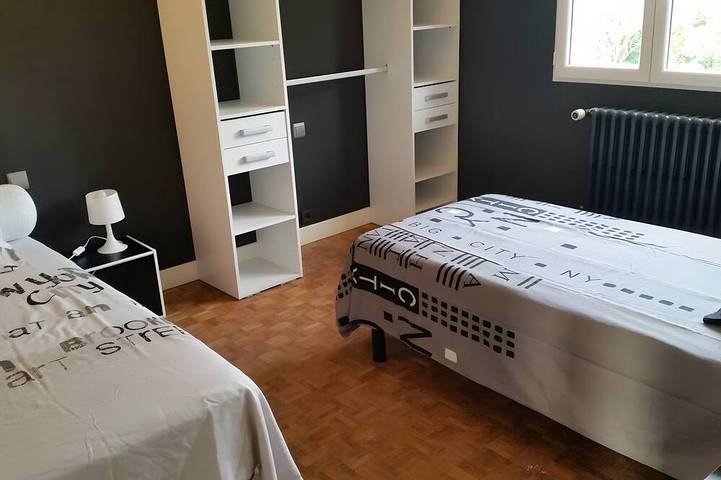Location de vacances pour 4 personnes, avec balcon à Cravant - 3