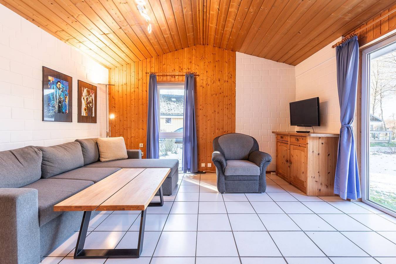 Reiher 25 - Gemütlicher Ferienbungalow für 4 Personen mit eigener Sauna in Mirow, Mecklenburg-Strelitz