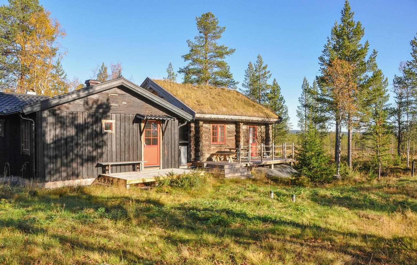 Ferienhaus für 10 Personen mit Terrasse in Fjätervålen, Idre