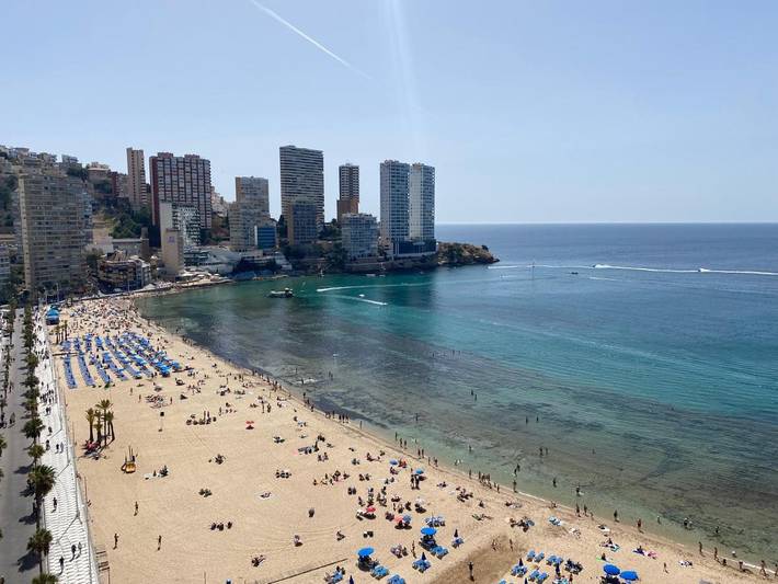 Villa pour 10 personnes, avec terrasse et piscine à Benidorm