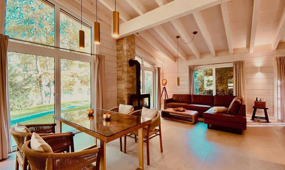 Blockhaus With Private sauna, Fireplace, Pure Nature And Tranquility in Heimbach, Rureifel (Nordrhein-westfalen)