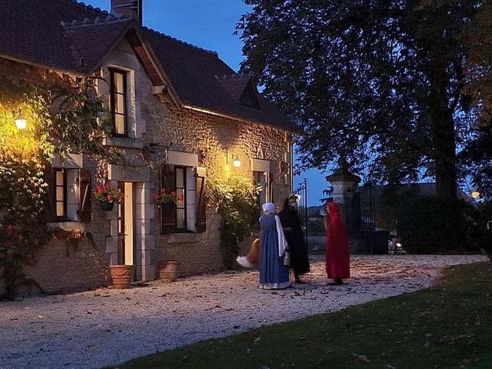 Location de vacances pour 8 personnes, avec jardin et vue à Bouesse - 4