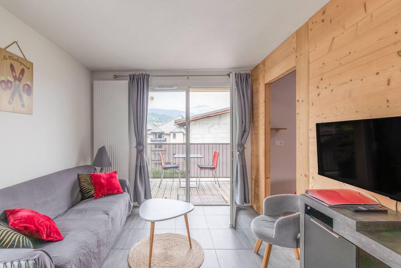 Ganze Wohnung, Apartment 'Charmant T2' mit Balkon und Wlan in Le Fayet (Saint-Gervais-les-Bains), Saint-Gervais-les-Bains