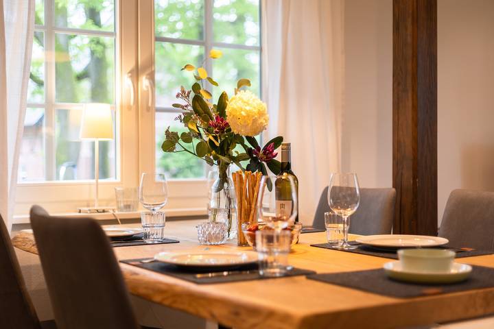 Hütte für 6 Personen, mit Terrasse und Garten in der Lüneburger Heide