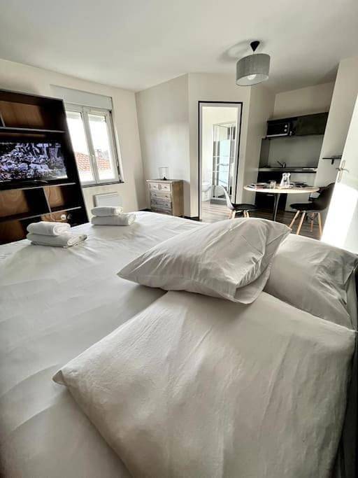 Appartement de vacances pour 2 personnes, avec jacuzzi ainsi que jardin et terrasse, animaux acceptés