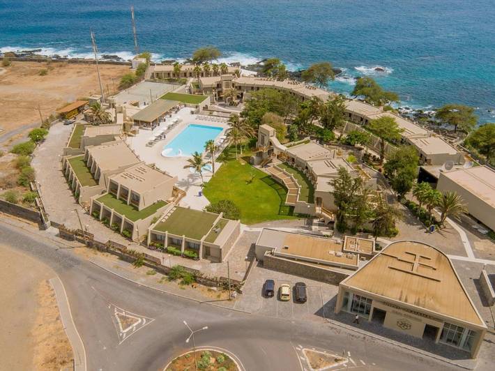 Pousadas para 10 pessoas, com terraço e jardim e ainda piscina infantil and piscina em Cabo Verde