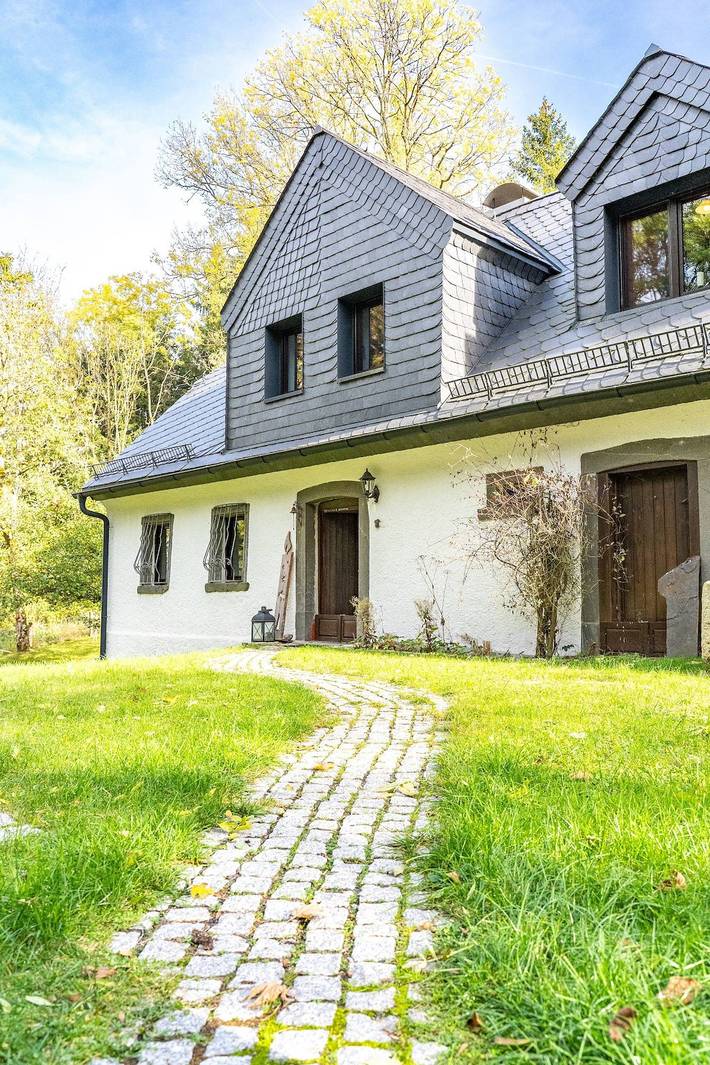 Ferienhaus Waldglück - Ferienhaus mit Sauna in Naila, Landkreis Hof