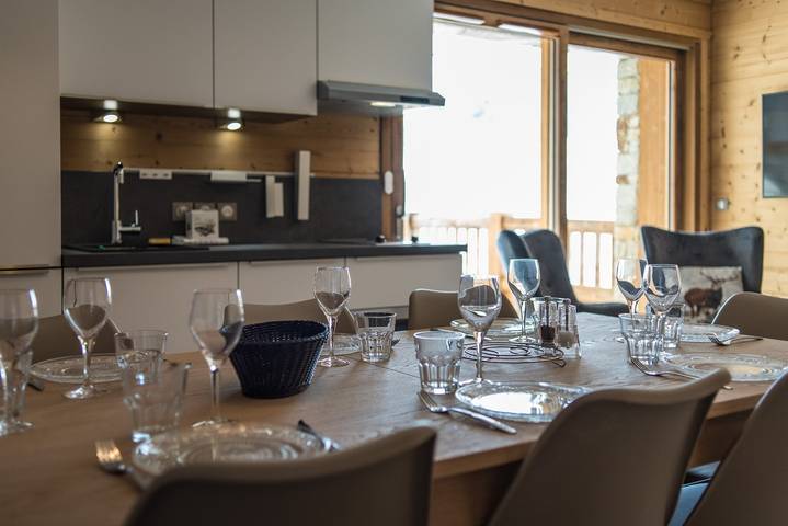 Gîte pour 8 personnes, avec balcon, animaux acceptés à Fontcouverte-la-Toussuire - 4