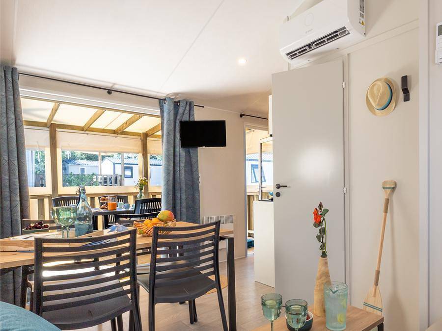 Camping Campilo - Mobilheim 6 personen - Privilège Tv Lv Clim - 3 Schlafzimmer - 6 Personen in Aubigny (Vendée), Loire-Tal