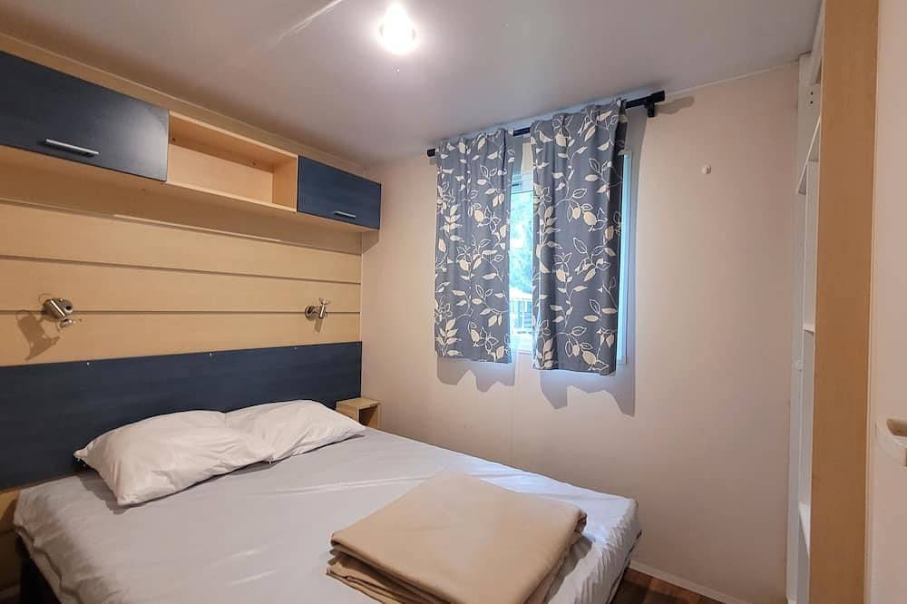Mobilehome Verona, climatisée, Tv, Wifi, 15 min du Europa-Park! in Boofzheim, Région de Sélestat-Erstein