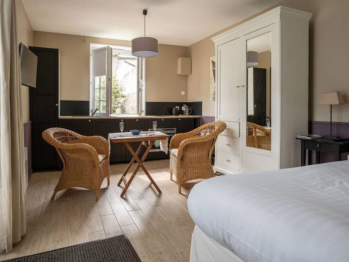 Appartement de vacances pour 2 personnes, avec Jardin
