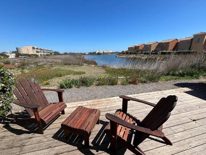 Location de vacances pour 6 personnes, avec jardin et vue dans Leucate naturiste - 4