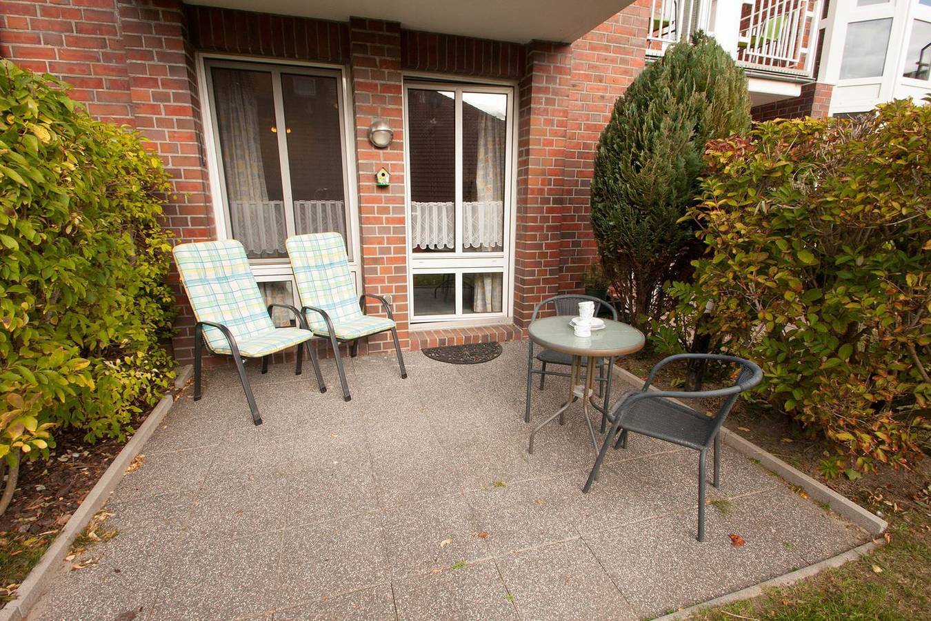 Ganze Wohnung, Anmutig und neuzeitlich: Diese niedlich eingerichtete Erdgeschoss-Suite von ca. 40 qm befindet sich in Strandnähe und kann 2 Personen beherbergen. in Harlesiel, Landkreis Wittmund
