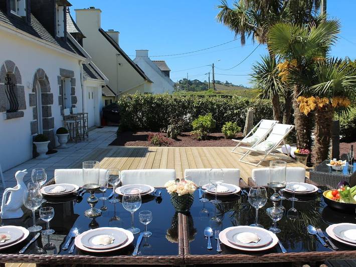 Location de vacances pour 6 personnes, avec jardin ainsi que jacuzzi et sauna, animaux acceptés à Guissény - 4