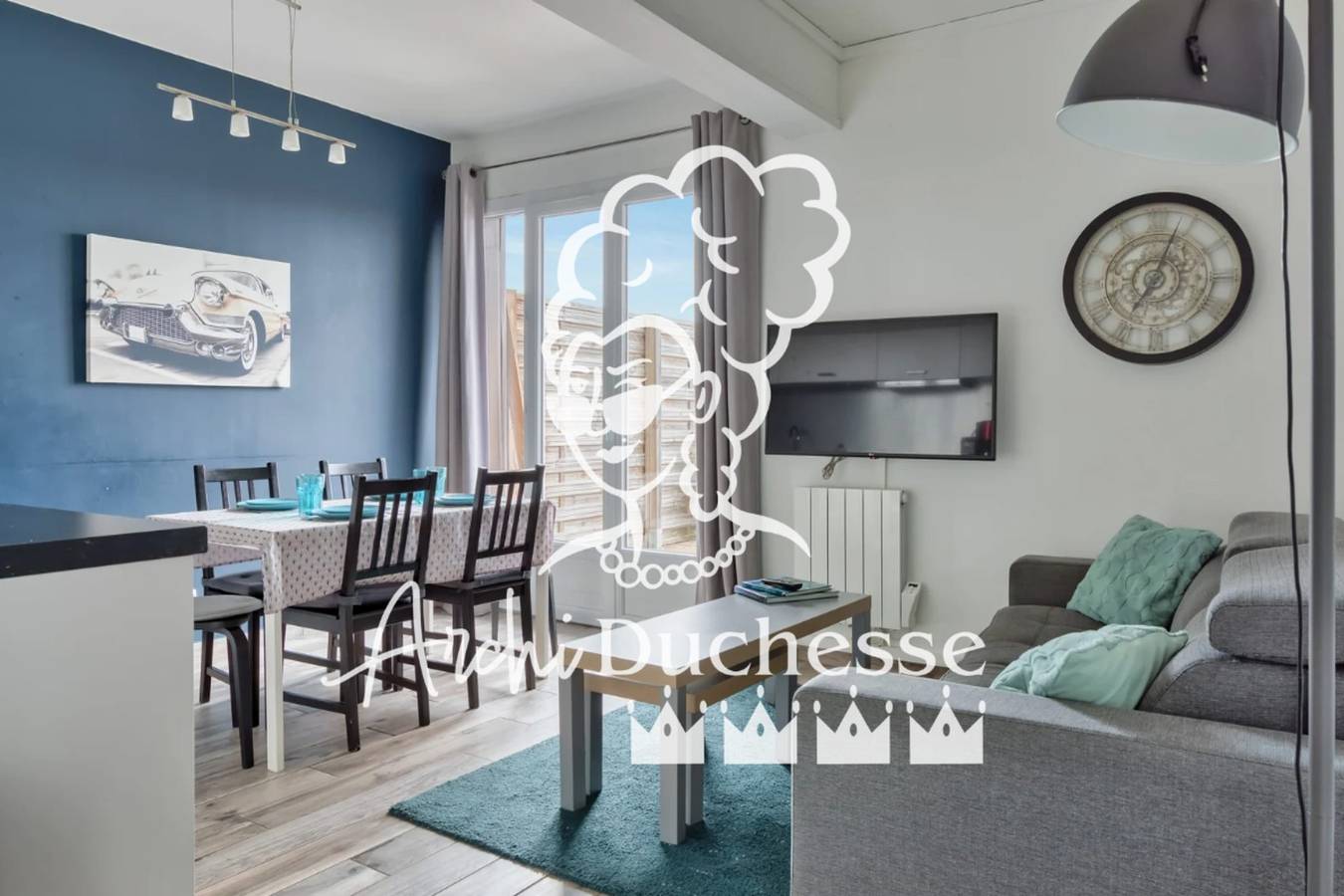Ganze Wohnung, Ferienwohnung für 4 Personen mit Terrasse in Dieppe, Dieppe und Umgebung
