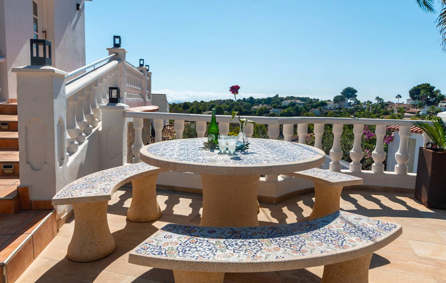 Villa 'Vista Hermosa' with Sea View, Wi-Fi and Air Conditioning in Teulada (Spain), Costa Blanca