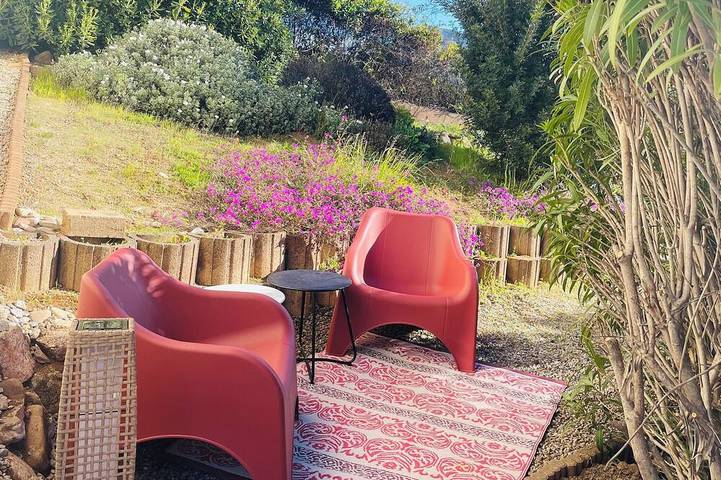 Appartement de vacances pour 2 personnes, avec jardin