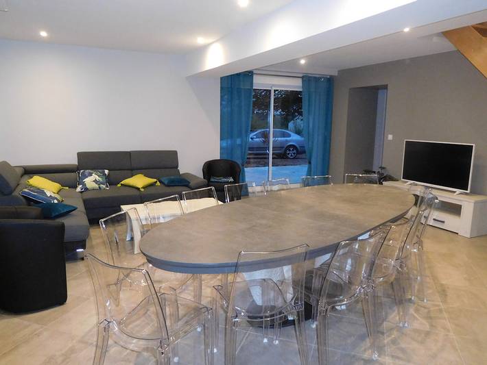 Gîte pour 14 personnes, avec jardin et terrasse à Thésée - 4