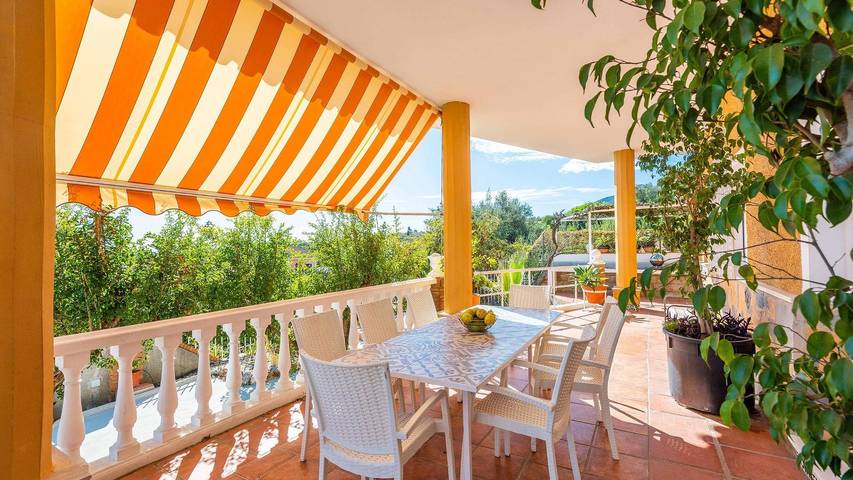 Casa rural para 12 personas, con balcón/terraza y piscina en Churriana - 4