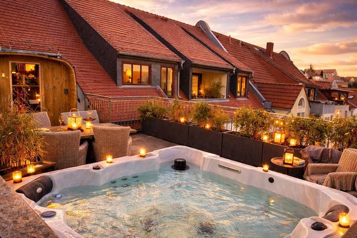 Apartament wakacyjny dla 6 osób, z jacuzzi i sauna, zwierzęta dozwolone w Saksonia