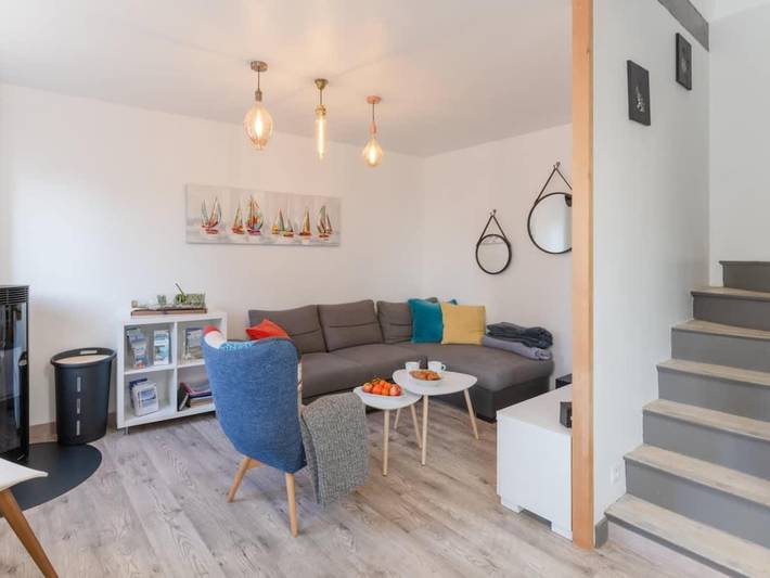 Appartement de vacances pour 4 personnes, avec jardin