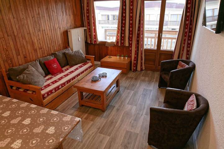 Geheel appartement, Zeer ruim appartement met een grote slaapkamer in Tignes, Massif de la Vanoise