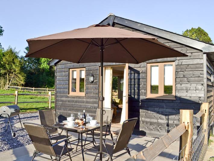 Log cabin for 4 people in East Sussex