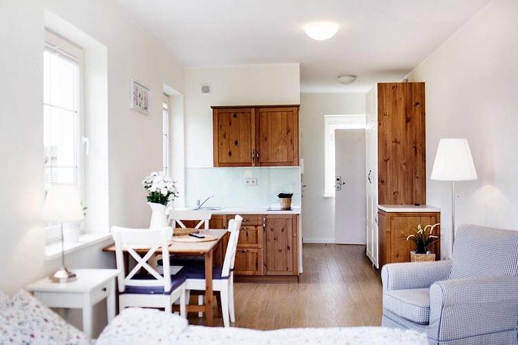 Ganze Wohnung, Komfortable Wohnung mit Balkon in Dębki, Krokowa