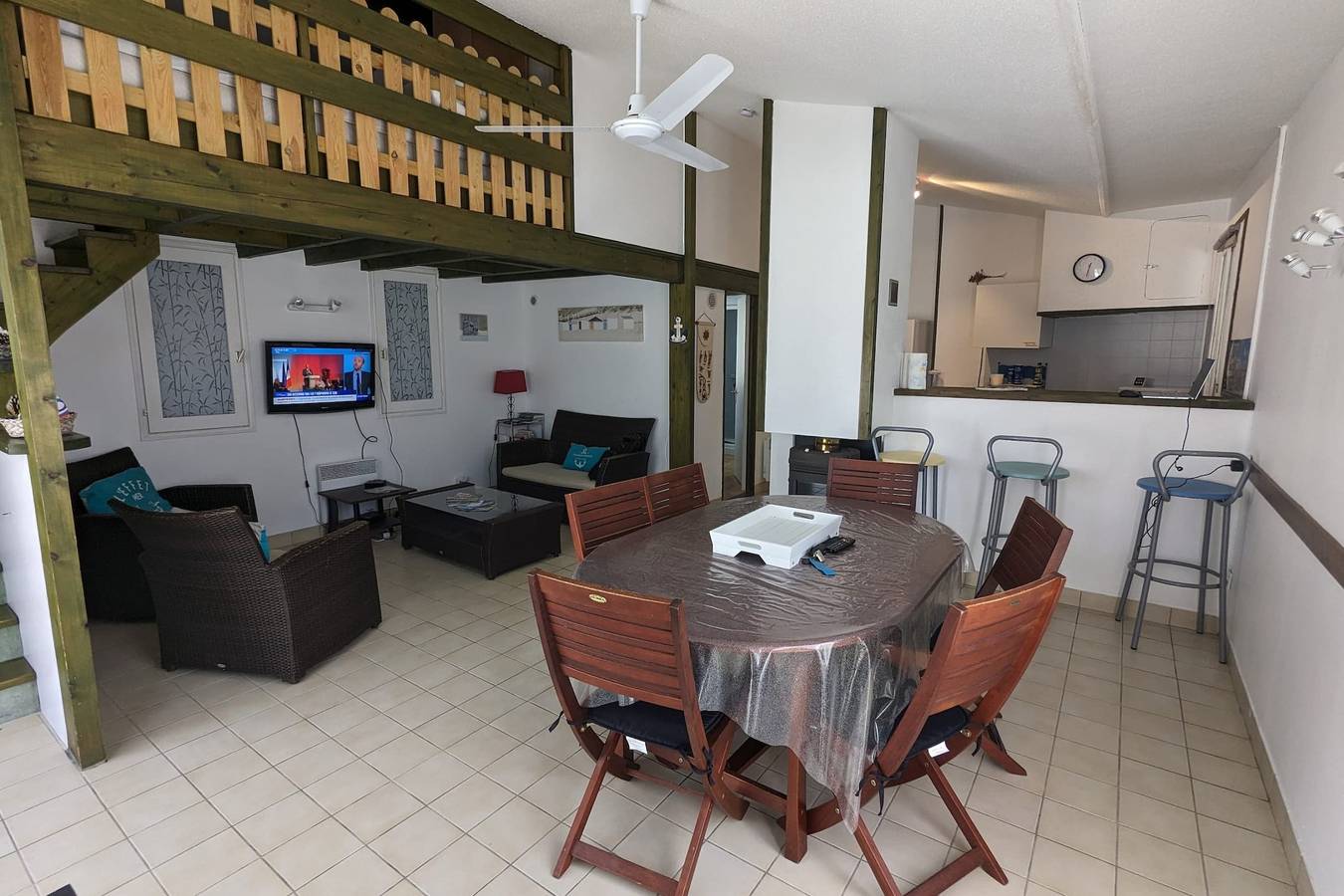 Maison chaleureuse et au calme avec terrasse in Talmont-Saint-Hilaire, Vendée