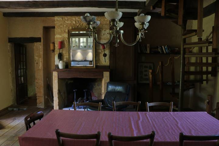 Casa de vacaciones 'Les Essarts, La Ferme' con piscina, terraza privada y Wi-Fi in Plazac, Périgord Noir