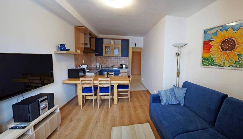 Ferienwohnung für 5 Personen, mit Balkon und Terrasse sowie Ausblick in Donovaly