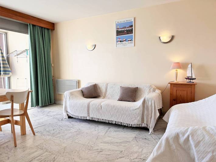 Ganze Wohnung, Zwei-Zimmer-Wohnung am Strand - 5 Betten in Cavalière, Le Lavandou