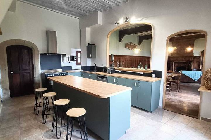 Château pour 15 personnes, avec jardin dans l' Ariège - 2