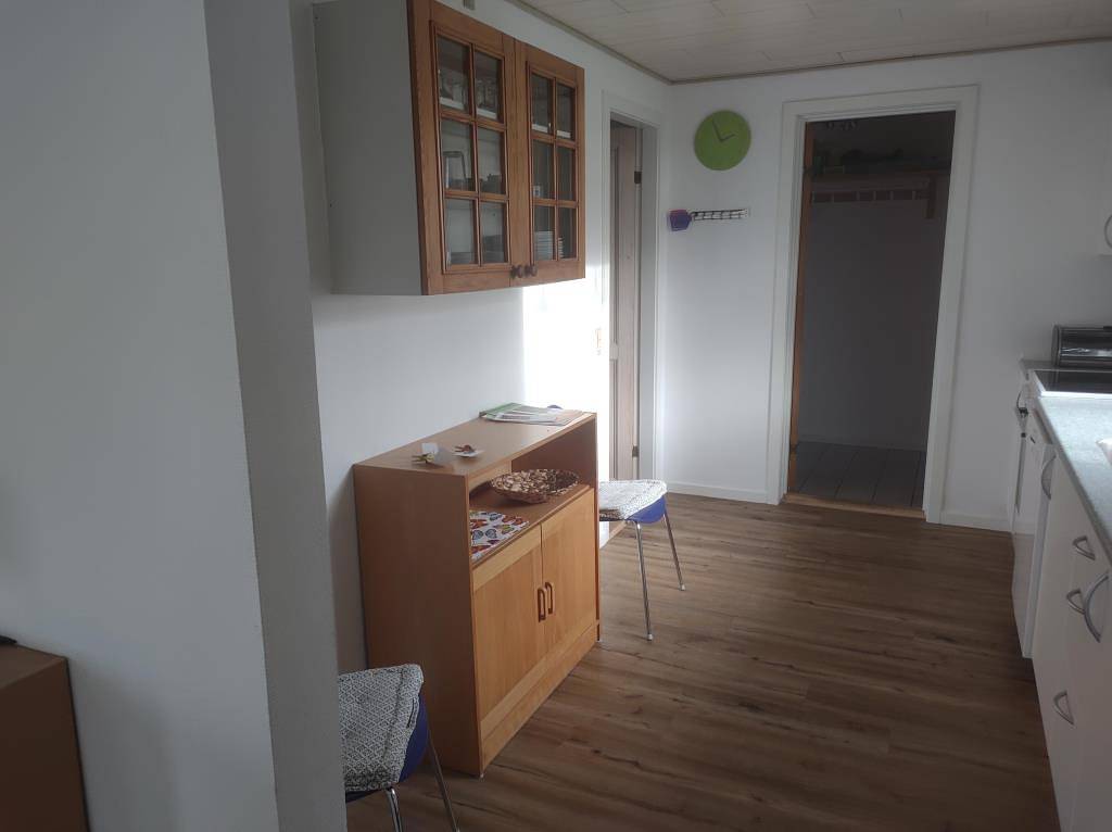 In der Nähe von Nykøbing Mors finden Sie dieses schöne Holzhaus auf einem 300 m² großen Gartengrundstück. in Nyköbing Mors, Morsø