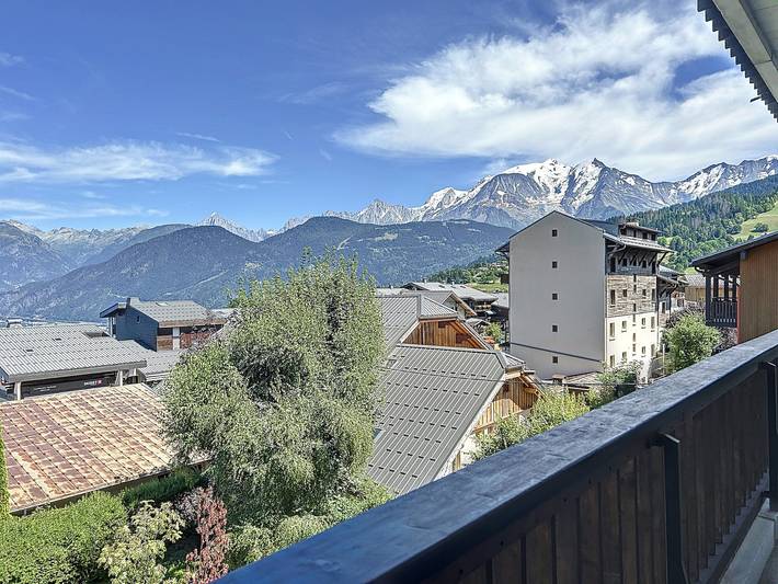 Appartement entier, Appartement 3 pièces avec balcon et parking à Combloux in Combloux, Pays du Mont-Blanc