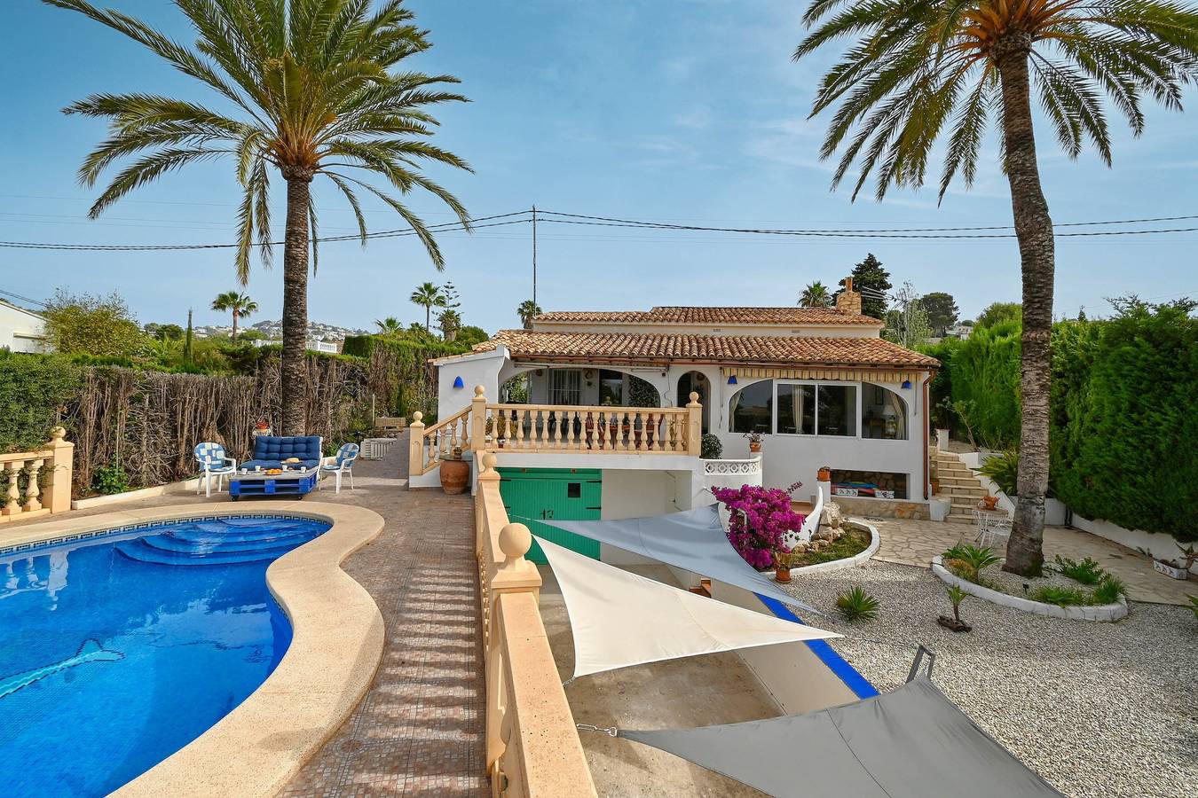 Villa 'Dulce' mit Meerblick, Wi-Fi und Klimaanlage in Benissa, Costa Blanca