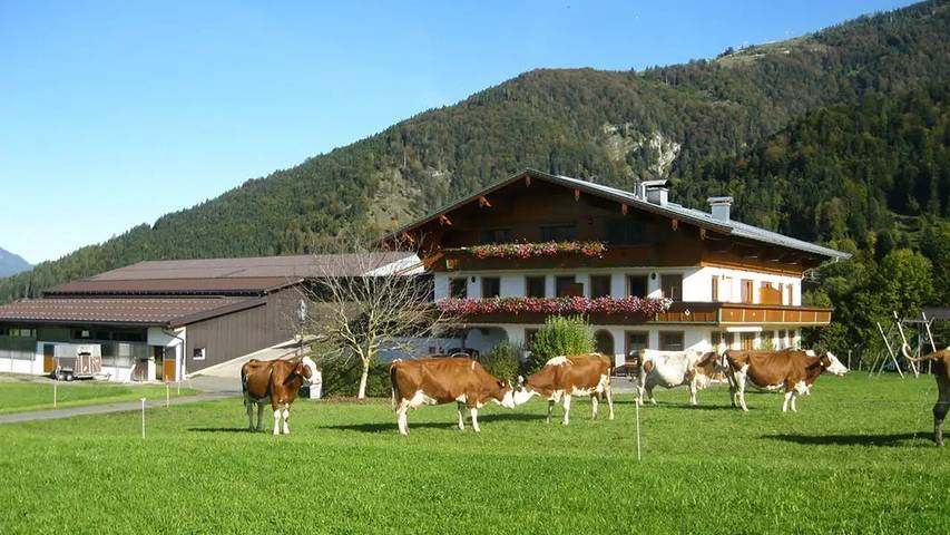 Ferienwohnung für 3 Personen, mit Garten und Balkon