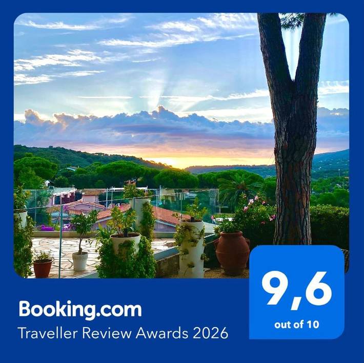 B&B für 4 Personen, mit Balkon und Terrasse sowie Whirlpool und Garten auf Elba
