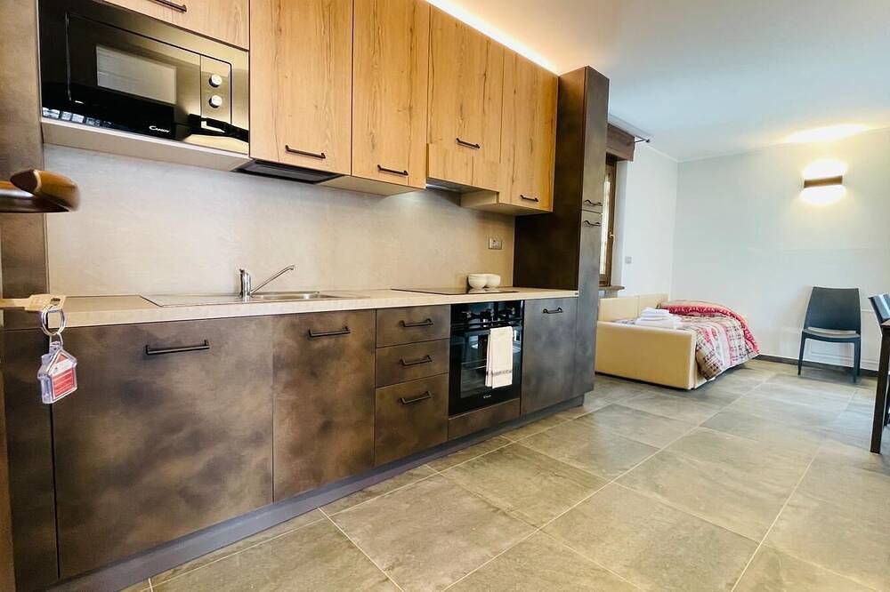 Apartamento entero, Residence Tabor - Apartamento de dos habitaciones para 4 personas in Névache, Briançon region