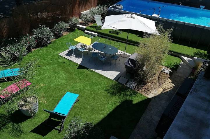 Ferienhaus für 6 Personen, mit Garten und Pool - 1